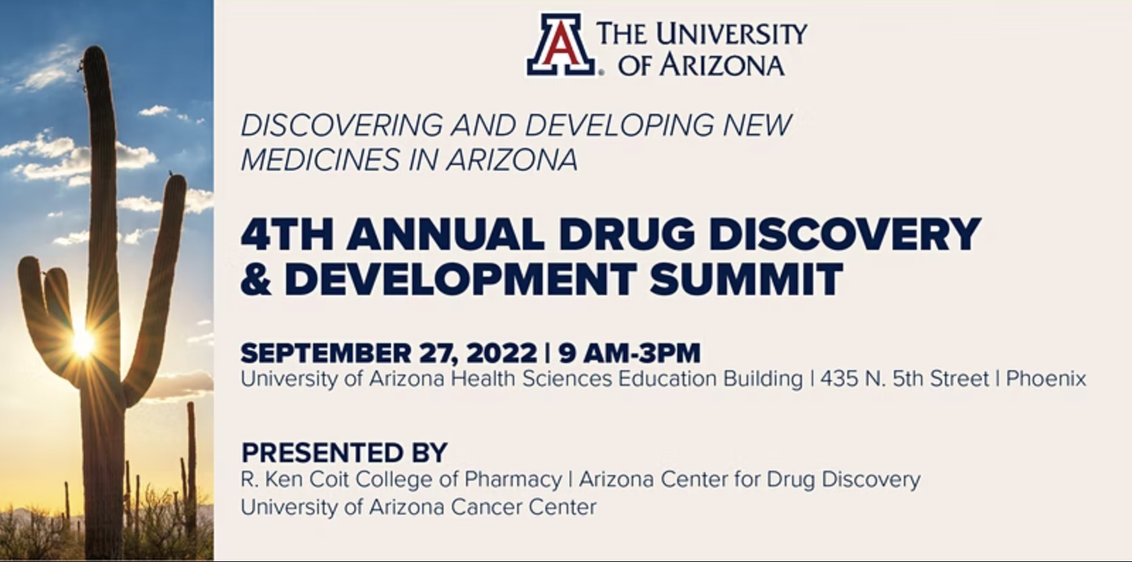 AZ BIO Week – 4th Annual Drug Discovery & Development Summit
