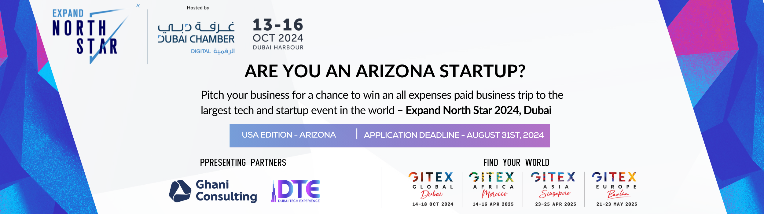 Pitch competition launched to decide which Arizona Startup will win a trip to showcase at GITAX Global in Dubai this October