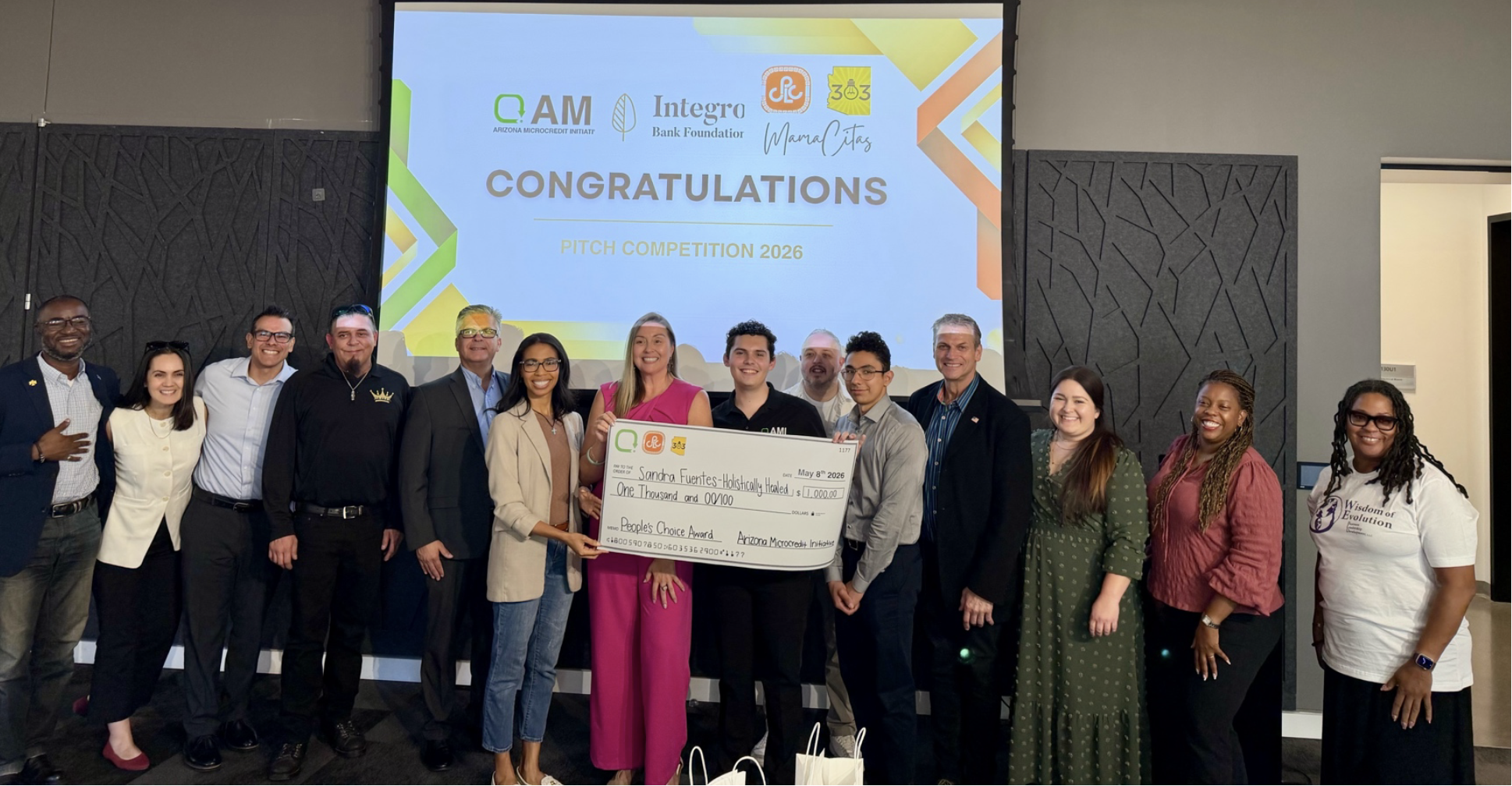 Arizona Microcredit Initiative Awards $7,000 in Prizes at 2nd Annual Pitch Competition for Underserved Entrepreneurs