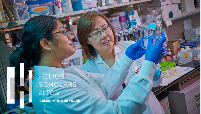 Helios Scholars at TGen Celebrates 20 Years of Investment in Arizona’s Future Scientists